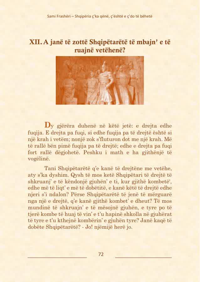 Frashëri’s question about Albanian self-reliance