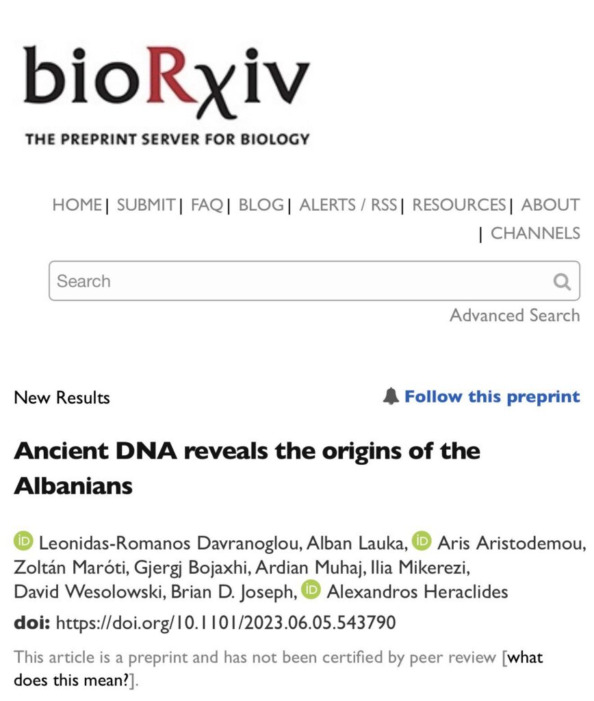Albanian ancestry: what the new DNA study actually reports